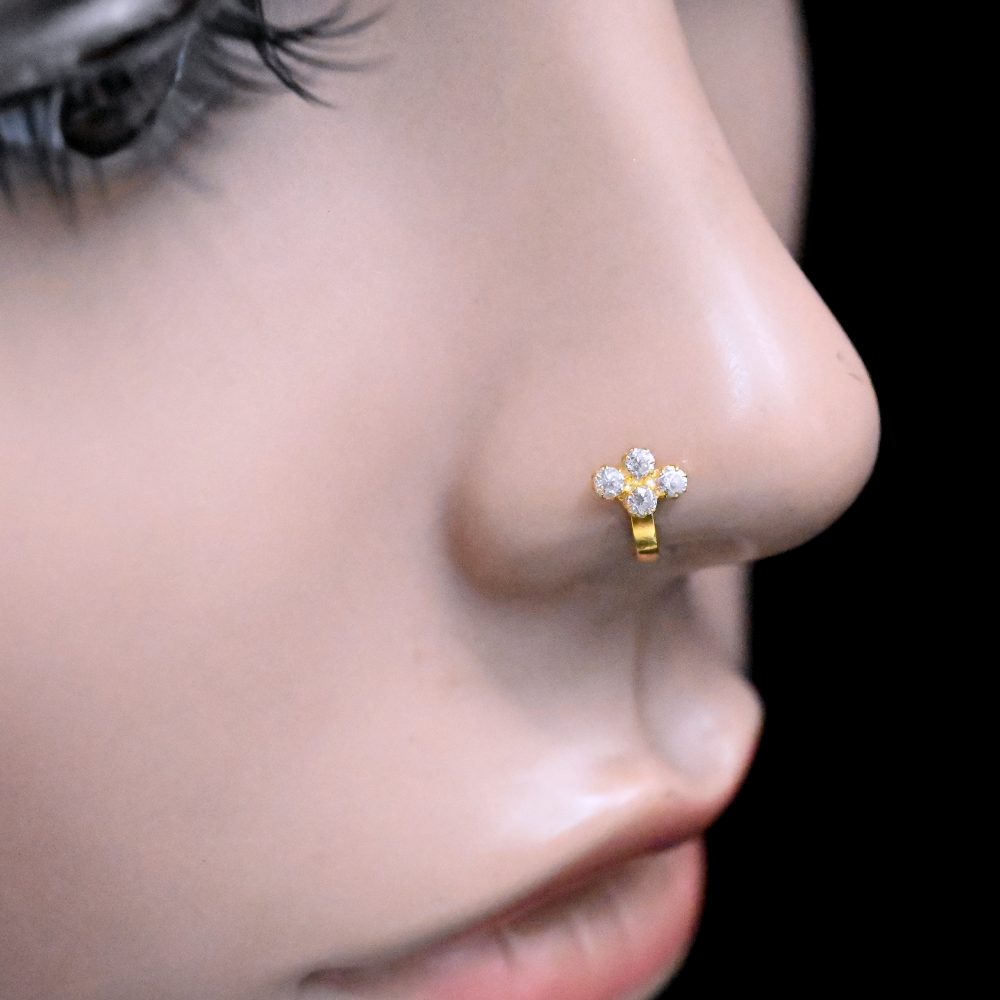 Dainty Gold Nose Cuff