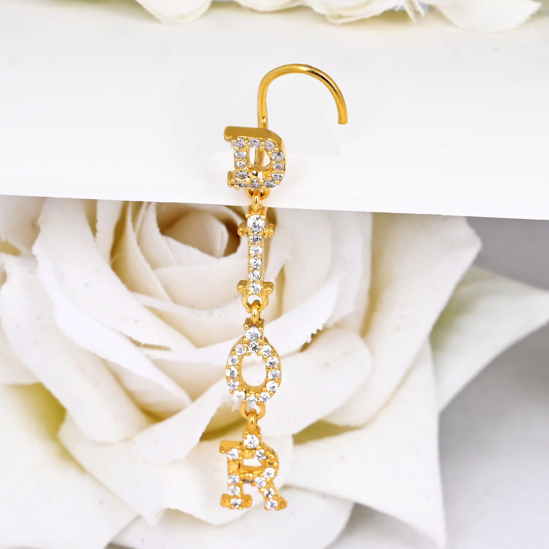 DIOR Dangle Nose Stud